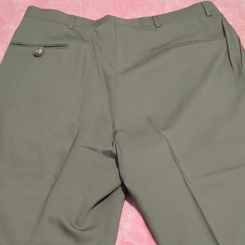 Hart Schaffner Marx Cream Trousers - Picture 3 of 5